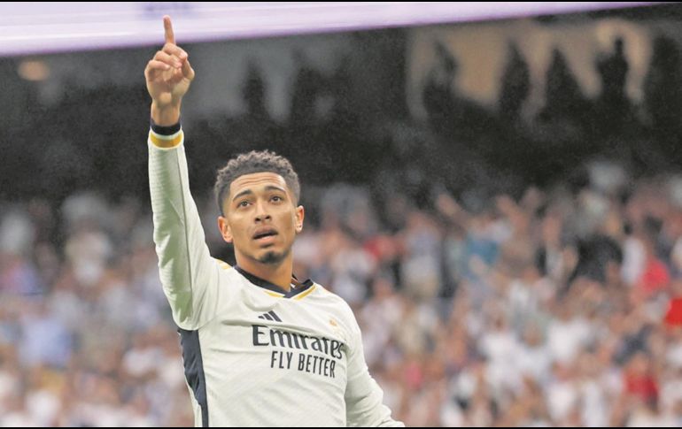 Jude Bellingham espera ser un gran aporte frente al Bayern, equipo contra el que nunca ha probado un triunfo en nueve oportunidades. AFP/O. De Pozo