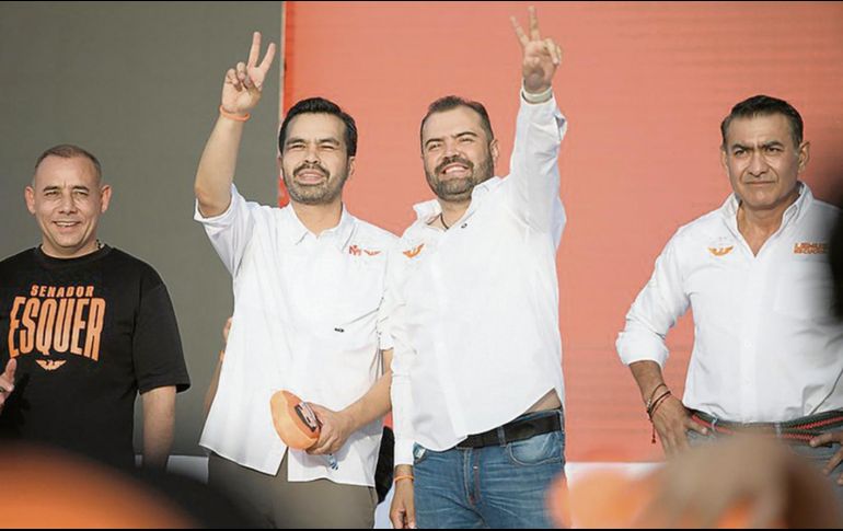 Jorge Álvarez Máynez y Quirino Velázquez. ESPECIAL