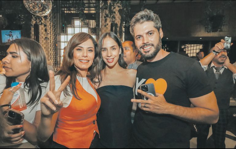 Verónica Delgadillo también se reunió con deportistas y empresarios. ESPECIAL