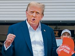 Donald Trump regresó a su discurso en contra de los cárteles mexicanos para obtener las simpatías de los votantes de cara a la elección presidencial que se llevará a cabo en noviembre en EU. AFP