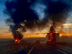 La violencia se desató la noche del domingo en puntos de Zacatecas. SUN /ESPECIAL / RDB