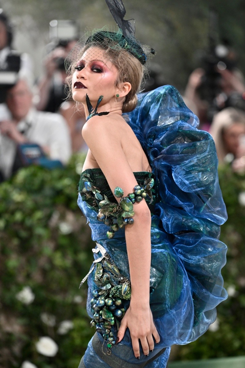 Zendaya en la Met Gala 2024. AP/ Evan Agostini/Invision/AP