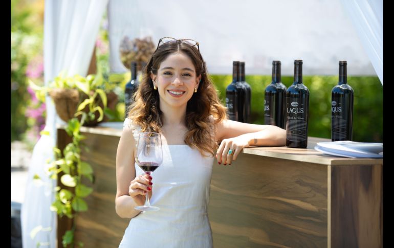 Michelle Goyes en el festival Vinart 2024. GENTE BIEN JALISCO/ Servando Gómez