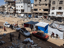 La tregua buscaría un intercambio de rehenes y cadáveres. EFE/H. IMAD