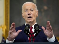No nos estamos desentendiendo de la seguridad de Israel, nos estamos distanciando de la capacidad de Israel para hacer la guerra en esas zonas: Biden. AP