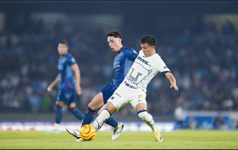 Cruz Azul y Pumas empataron 0-0 en la jornada 13. IMAGO7/R. Vadillo