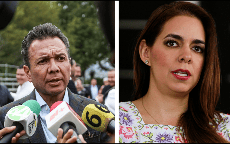 Laura Haro y Pablo Lemus limaron asperezas. EL INFORMADOR/ ARCHIVO