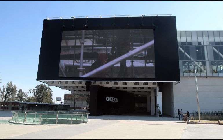El espacio de las proyecciones será en la Pantalla Bicentenario del Ágora Jenkins. EL INFORMADOR / ARCHIVO.