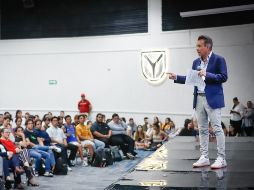 Pablo Lemus también se comprometió a respaldar las propuestas e iniciativas de las y los jóvenes emprendedores. CORTESÍA/ Pablo Lemus.