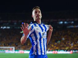 Sergio Canales abrió el camino para el triunfo de los Rayados. IMAGO7