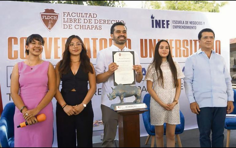 Jorge Álvarez Máynez, candidato presidencial por Movimiento Ciudadano. ESPECIAL