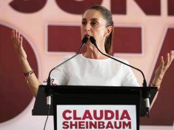 Claudia Sheinbaum, candidata por la coalición “Sigamos Haciendo Historia”. ESPECIAL