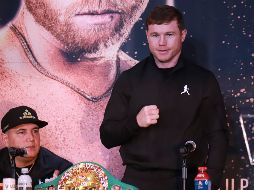 Canelo Álvarez no se cerraría a la posibilidad de pelear en Oriente Medio. EL INFORMADOR/ARCHIVO