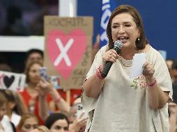 La aspirante presidencial señaló que será la mandataria de quienes buscan paz y consuelo. EL UNIVERSAL