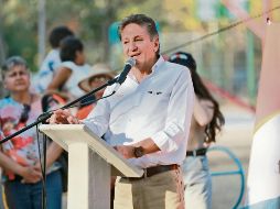 Juan José Frangie también se comprometió a seguir trabajando por los niños. ESPECIAL