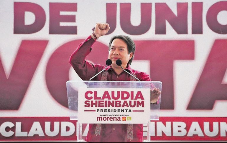 Mario Delgado resaltó la importancia electoral del Estado de México. ESPECIAL