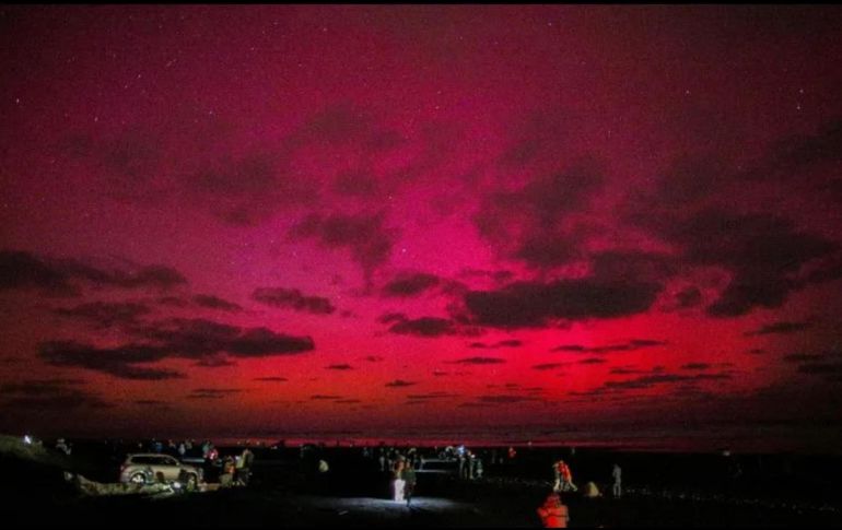 ¿Auroras boreales? Así se vivieron en su segunda noche de espectáculo (FOTOS)
