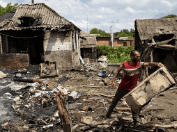 Una unidad de las Fuerzas Especiales de la Guardia Nacional ucraniana informó el sábado por la noche que las fuerzas ucranianas se habían visto obligadas a abandonar algunas posiciones. EFE/ ARCHIVO