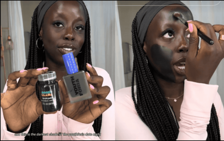 Golloria George es la influencer encargada de evidenciar las 