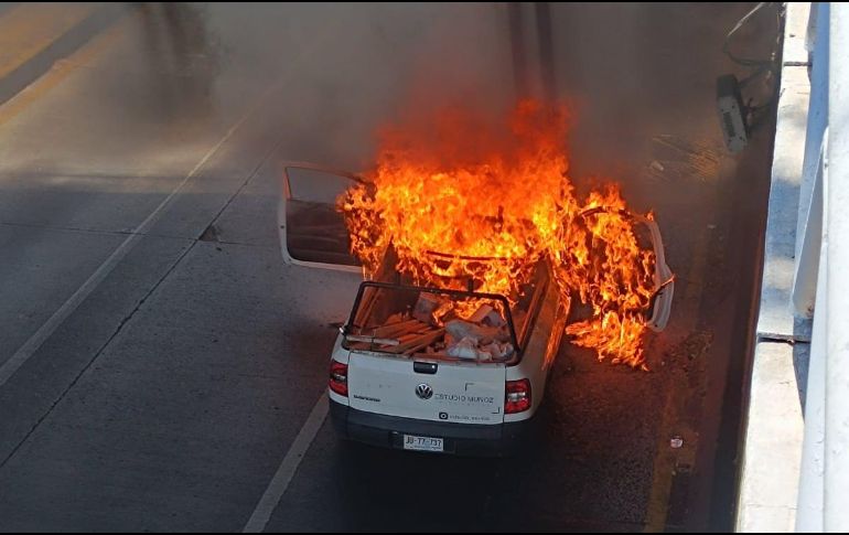 El incidente se realizó a la altura de avenida Inglaterra. ESPECIAL
