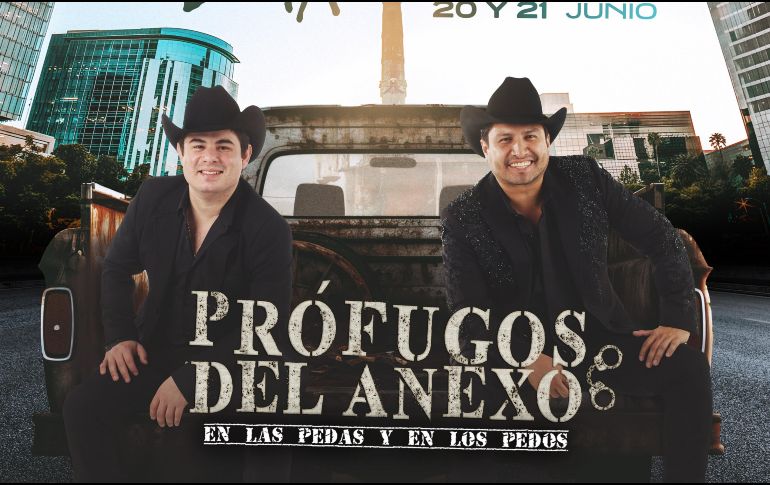 Si planeas ir a ver a uno de los mejores dúos del regional mexicano actualmente a CDMX, toma nota de los siguientes detalles. ESPECIAL/ ticketcity.mx