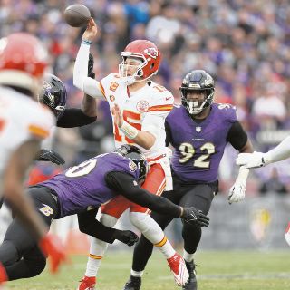 Los Chiefs abren ante los Ravens