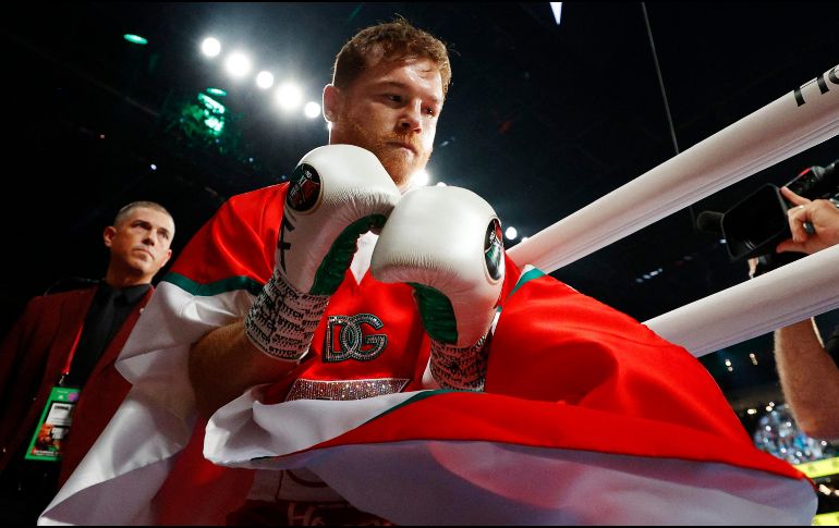 “Canelo” podría ser despojado de su título para que pueda ser disputado por alguien más. Getty Images