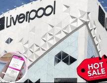 Además de promocionar sus descuentos en productos que van desde la ropa hasta las motocicletas, también cuentan con un 5 por ciento extra. ESPECIAL/LIVERPOOL