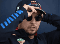 El piloto mexicano Sergio 