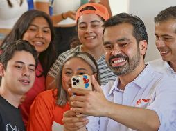 Jorge Álvarez Máynez, candidato presidencial por Movimiento Ciudadano. EL UNIVERSAL