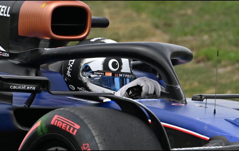 Desde que debutara en 2019 con Toro Rosso, Alexander Albon ha disputado 87 Grandes Premios, logrando un único podio en su carrera al quedar tercero en el GP de la Toscana en 2020. AFP / ARCHIVO
