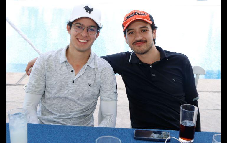 Mauricio Mercado y Maximiliano Gómez. GENTE BIEN JALISCO/ Sergio Garibay