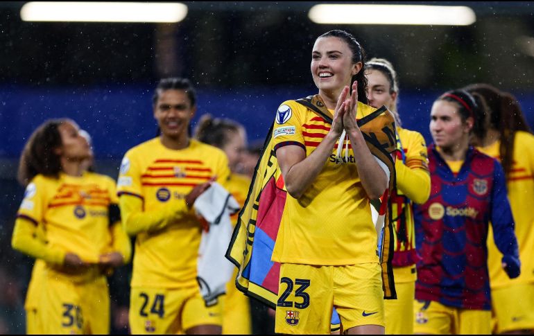 Esta será la segunda experiencia del Barcelona Femenil en México, esta vez ante Chivas. AFP / ARCHIVO