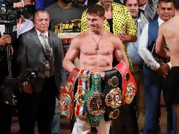 Canelo Álvarez estaría obligado a pelear por orden de la FIB. EL INFORMADOR/ARCHIVO