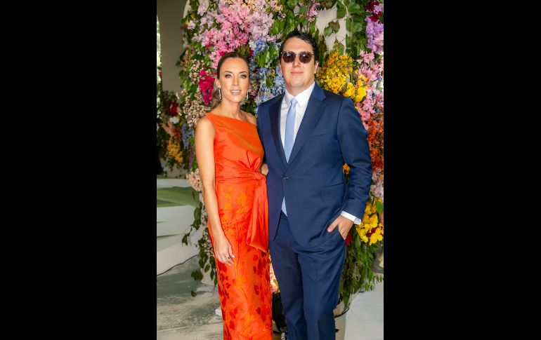 Brenda González y Carlos Villaseñor. GENTE BIEN JALISCO/ Jorge Soltero