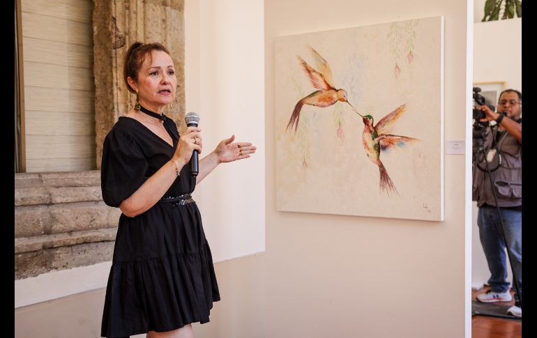 El Congreso de Jalisco inauguró la exposición “Manifiesto Pictórico y Letras Permanentes”. EL INFORMADOR/H.FIGUEROA