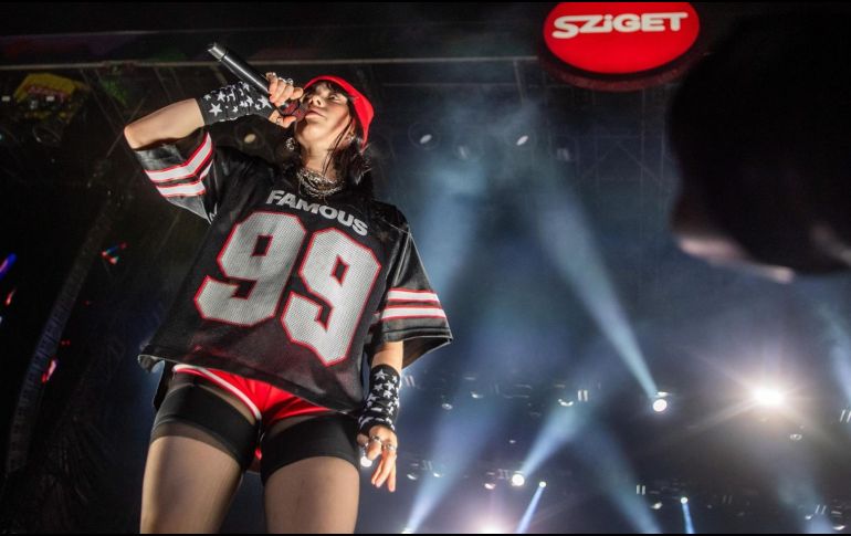 La imagen que Eilish proyecta sobre el mundo sigue siendo un tema recurrente en sus canciones. EFE / ARCHIVO