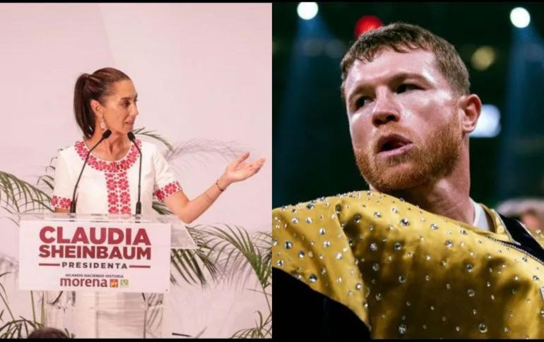 Sheinbaum presumió contar con el apoyo de Álvarez. IMAGO7.