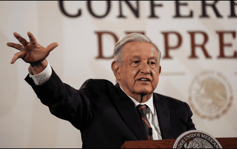 López Obrador reclama las pocas aportaciones de Estados Unidos para el desarrollo de América Latina y el Caribe. AP/Marco Ugarte