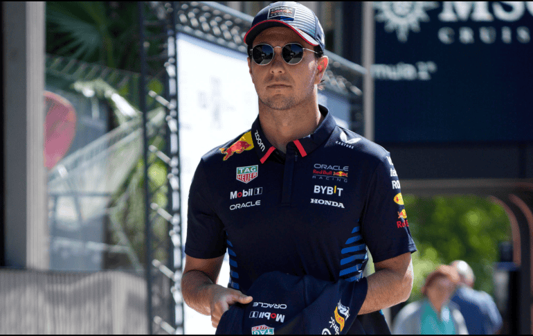 El piloto mexicano, Sergio “Checo” Pérez, vivió un fin de semana complicado dentro del GP de Emilia-Romagna. EFE/ ARCHIVO.