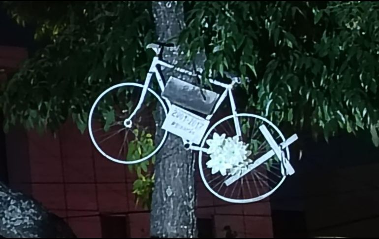 En total, suman ya 12 las víctimas ciclistas que han perdido la vida en lo que va del año en la Zona Metropolitana de Guadalajara. ESPECIAL
