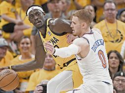 Pascal Siakam fue el mejor anotador por el equipo de Indiana. AFP/D. Buell