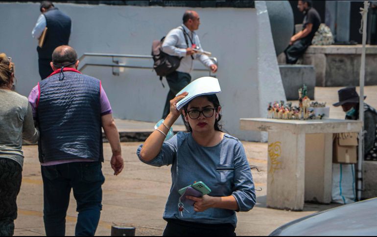 Un sistema anticiclónico continuará favoreciendo altas temperaturas sobre el occidente, centro, oriente y sureste del territorio mexicano, incluido Jalisco. SUN / ARCHIVO