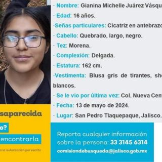 Reportan desaparecida a estudiante de prepa de UdeG