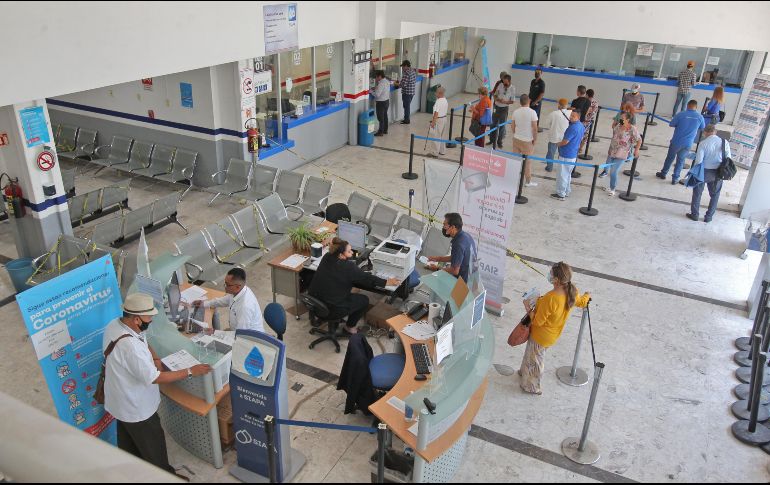 El SIAPA destina mil 713 millones de pesos para cubrir la nómina de tres mil 158 trabajadores. EL INFORMADOR/Archivo