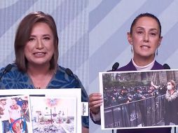 Las acusaciones entre las candidatas se dieron a dos semanas de que México tenga las elecciones más grandes de su historia el 2 de junio. SUN/ ESPECIAL.