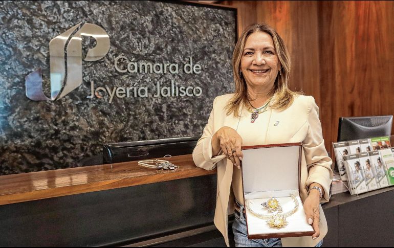 Con 25 años en la industria joyera, Cázares quiere detonar un sector importante para Jalisco. EL INFORMADOR/ H. Figueroa
