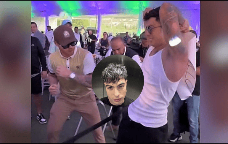 Naim sigue adelante con su propósito de convencer al Canelo para subirse juntos al ring de forma profesional. INSTAGRAM/naimdarrechi