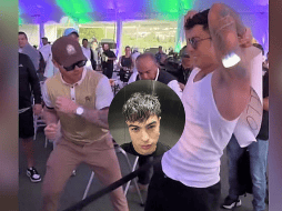 Naim sigue adelante con su propósito de convencer al Canelo para subirse juntos al ring de forma profesional. INSTAGRAM/naimdarrechi