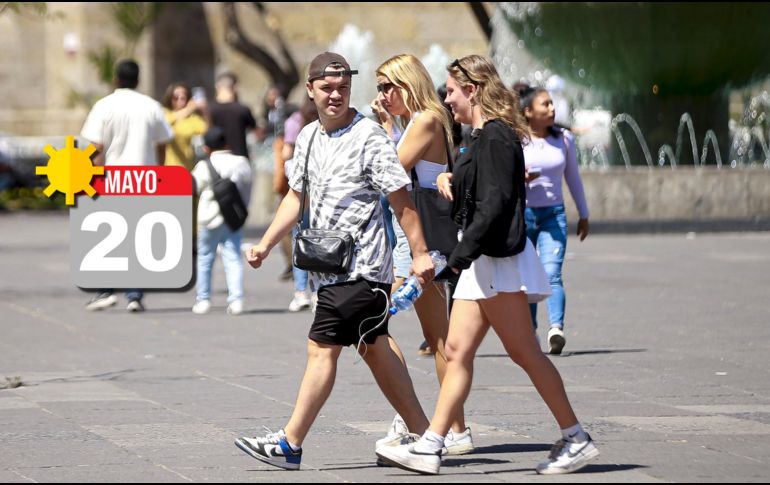 Para Guadalajara se prevén temperaturas máximas de 35-37 °C y mínimas de 18-20 °C, así como viento de 10 km/h. EL INFORMADOR / ARCHIVO